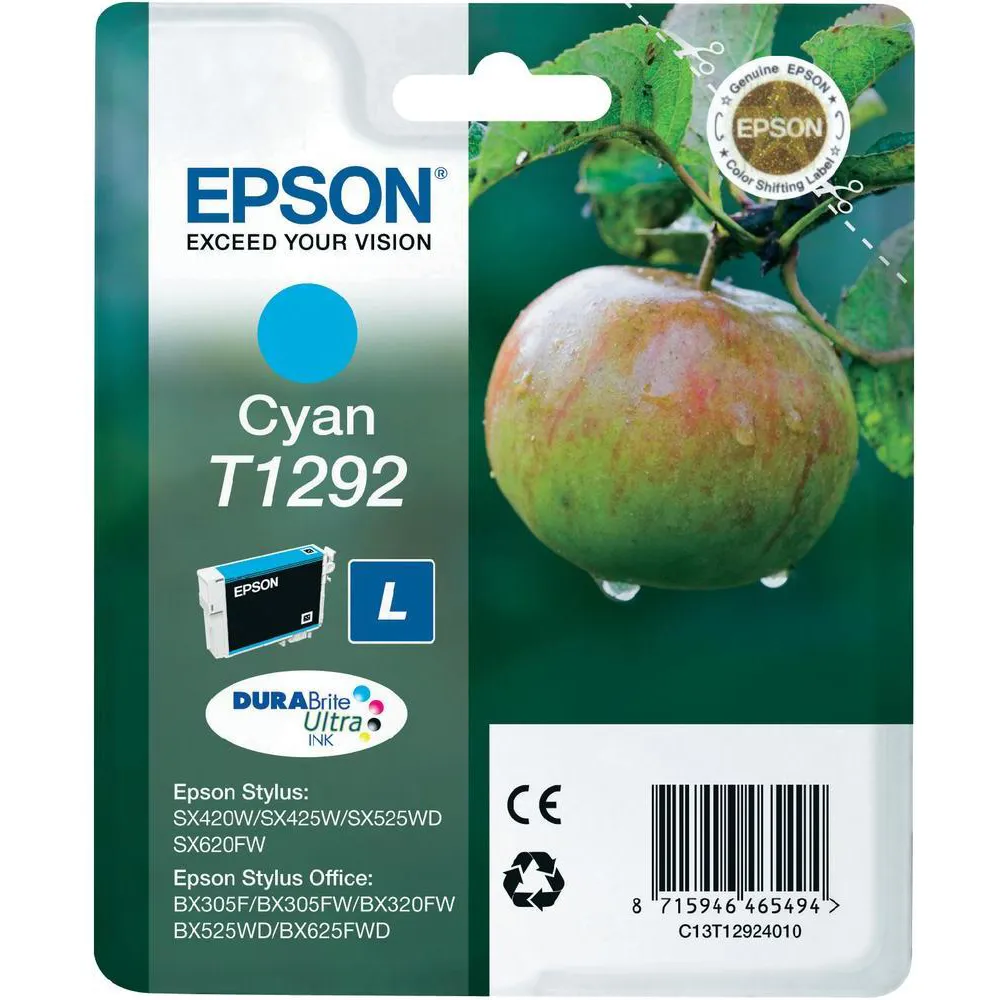 Cartuccia Originale Epson T129240 (Ciano)
