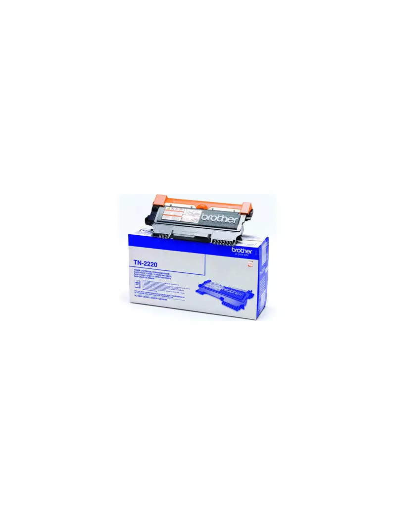 Toner Originale Brother TN-2220 (Nero 2600 pagine) Toner Originale Brother TN-2220 (Nero 2600 pagine)
