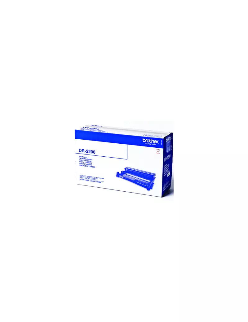 Tamburo Originale Brother DR-2200 (Nero 12000 pagine) Tamburo Originale Brother DR-2200 (Nero 12000 pagine)