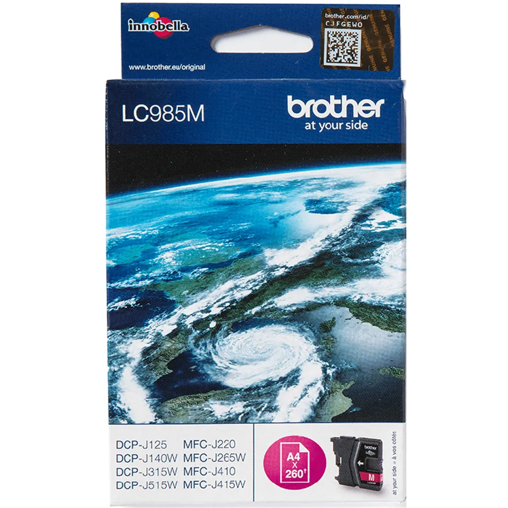 Cartuccia Originale Brother LC-985M (Magenta 260 pagine)