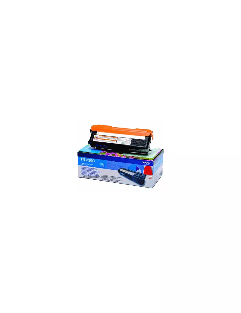 Toner Originale Brother TN-320C (Ciano 1500 pagine) Toner Originale Brother TN-320C (Ciano 1500 pagine)