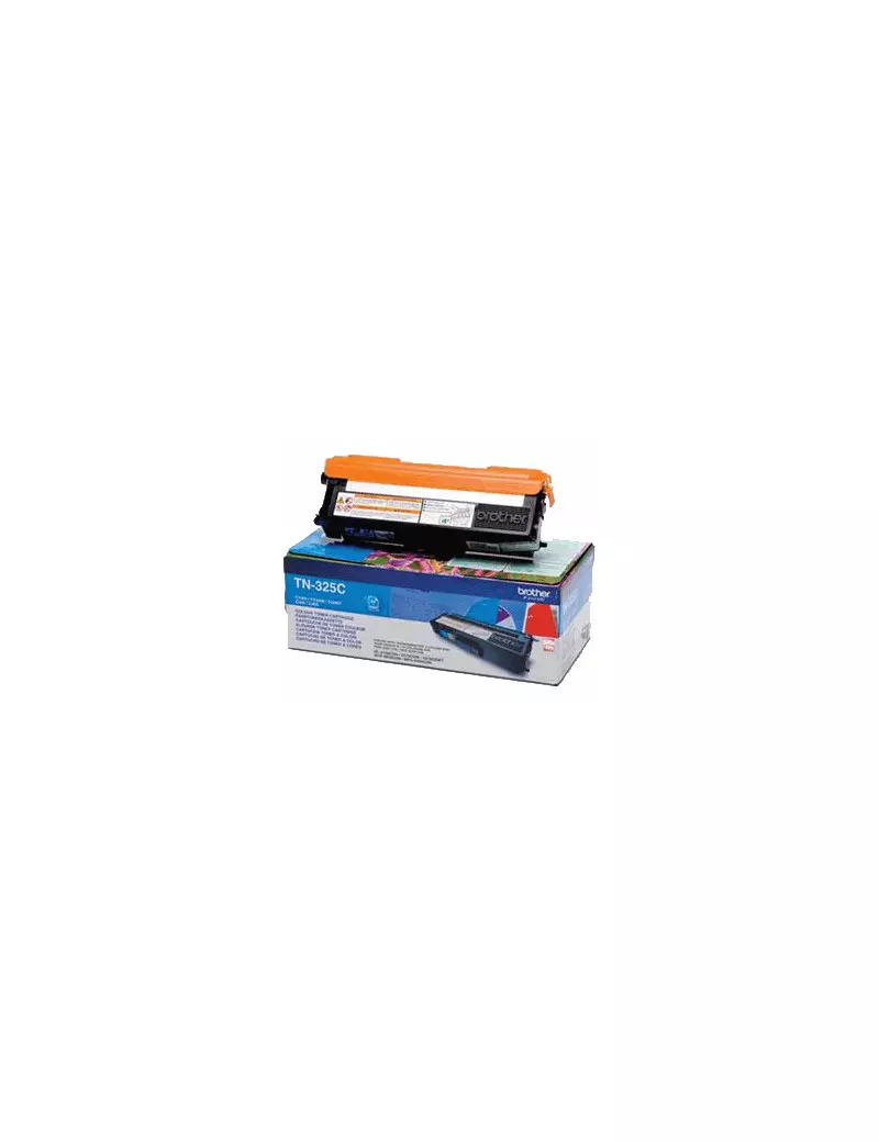 Toner Originale Brother TN-325C (Ciano 3500 pagine) Toner Originale Brother TN-325C (Ciano 3500 pagine)