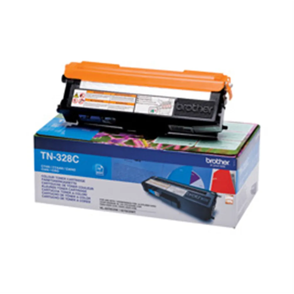 Toner Originale Brother TN-328C (Ciano 6000 pagine)