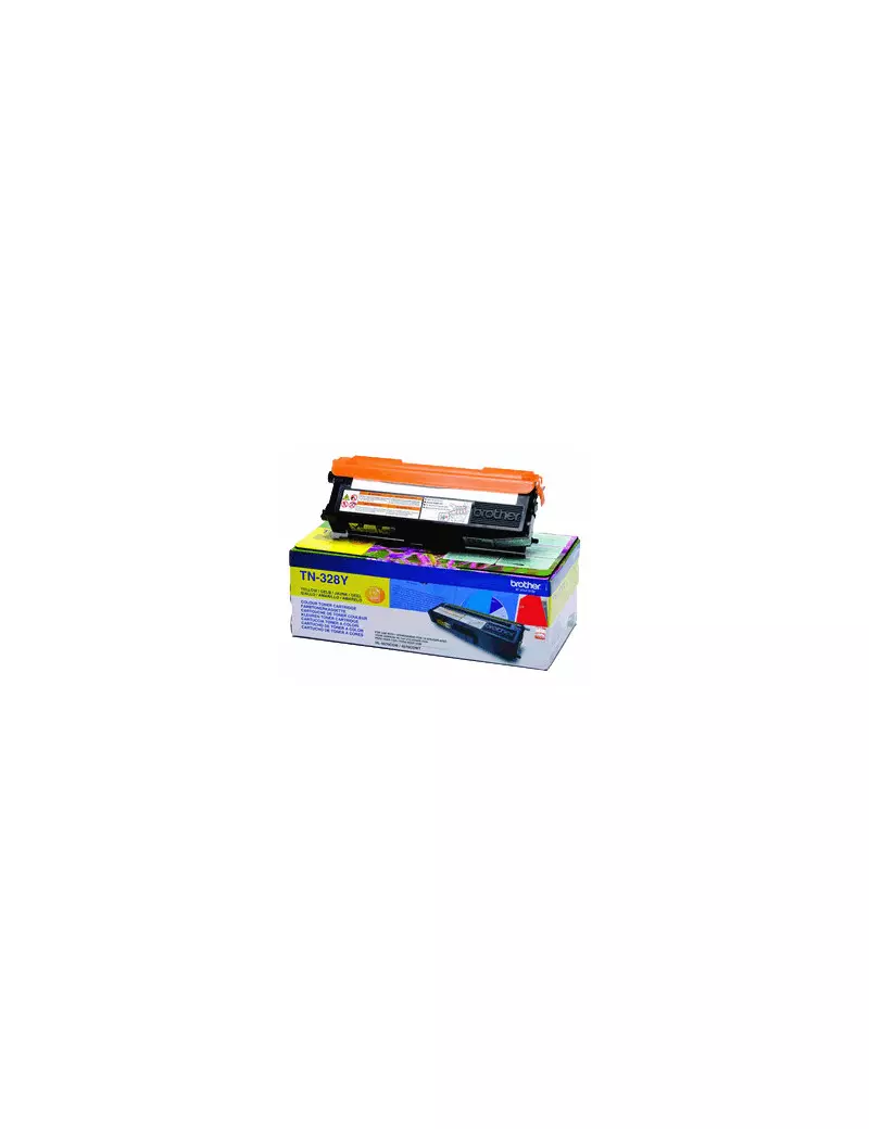 Toner Originale Brother TN-328Y (Giallo 6000 pagine) Toner Originale Brother TN-328Y (Giallo 6000 pagine)