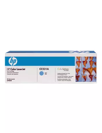 Toner Originale HP CC531A 304A (Ciano 2800 pagine)