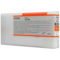 Cartuccia Originale Epson T653A00 (Arancio 200 ml)