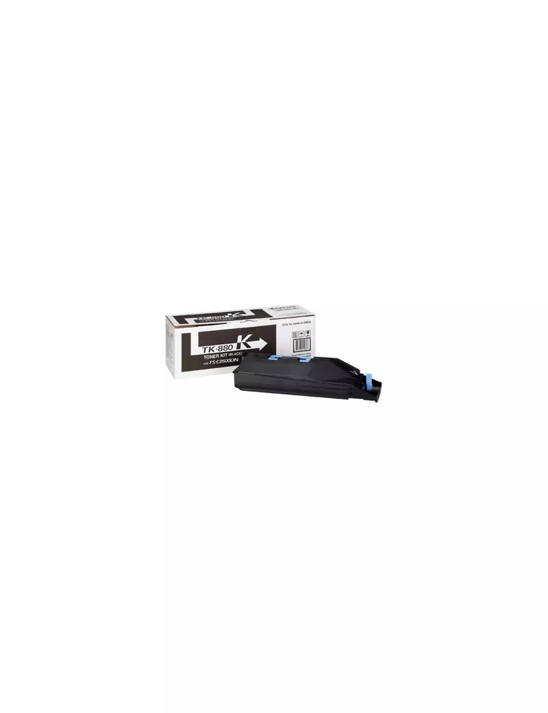 Toner Originale Kyocera TK-880K 1T02KA0NL0 (Nero 25000 pagine) Toner Originale Kyocera TK-880K 1T02KA0NL0 (Nero 25000 pagine)