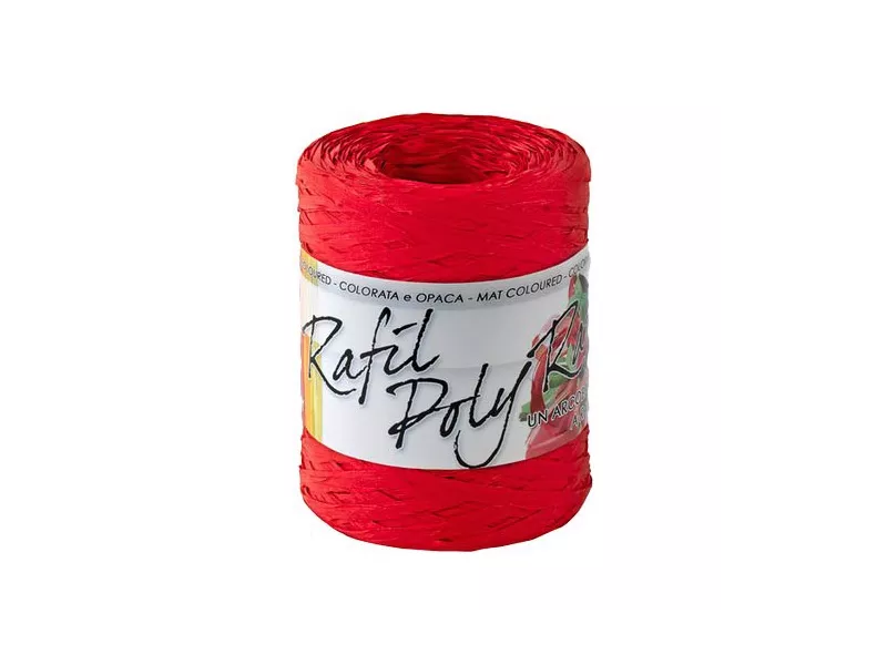Rocca Rafia 6802 Brizzolari - 5 mm x 200 m - 01003707 (Rosso) Rocca Rafia 6802 Brizzolari - 5 mm x 200 m - 01003707 (Rosso)