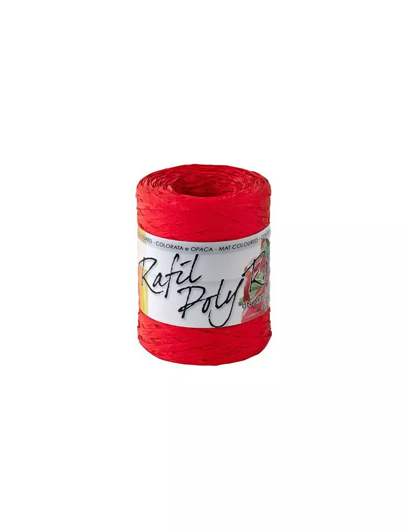 Rocca Rafia 6802 Brizzolari - 5 mm x 200 m - 01003707 (Rosso) Rocca Rafia 6802 Brizzolari - 5 mm x 200 m - 01003707 (Rosso)