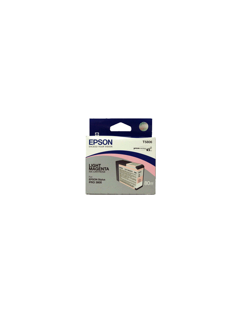 Cartuccia Originale Epson T580600 (Magenta Chiaro) Cartuccia Originale Epson T580600 (Magenta Chiaro)