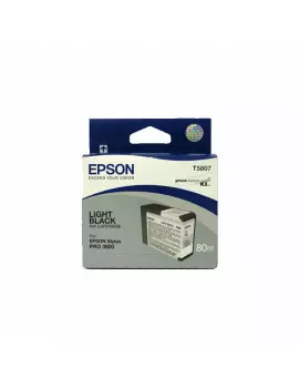 Cartuccia Originale Epson T580700 (Nero Chiaro)