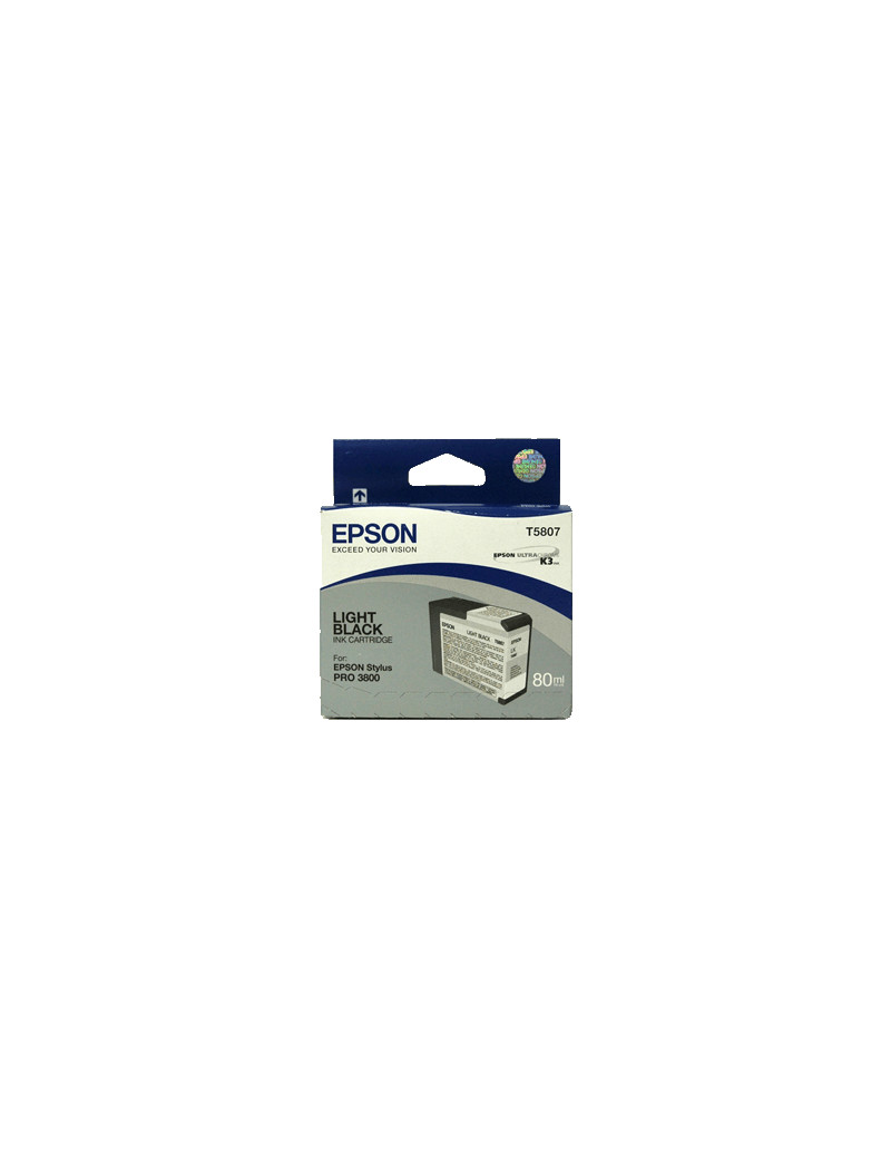 Cartuccia Originale Epson T580700 (Nero Chiaro) Cartuccia Originale Epson T580700 (Nero Chiaro)