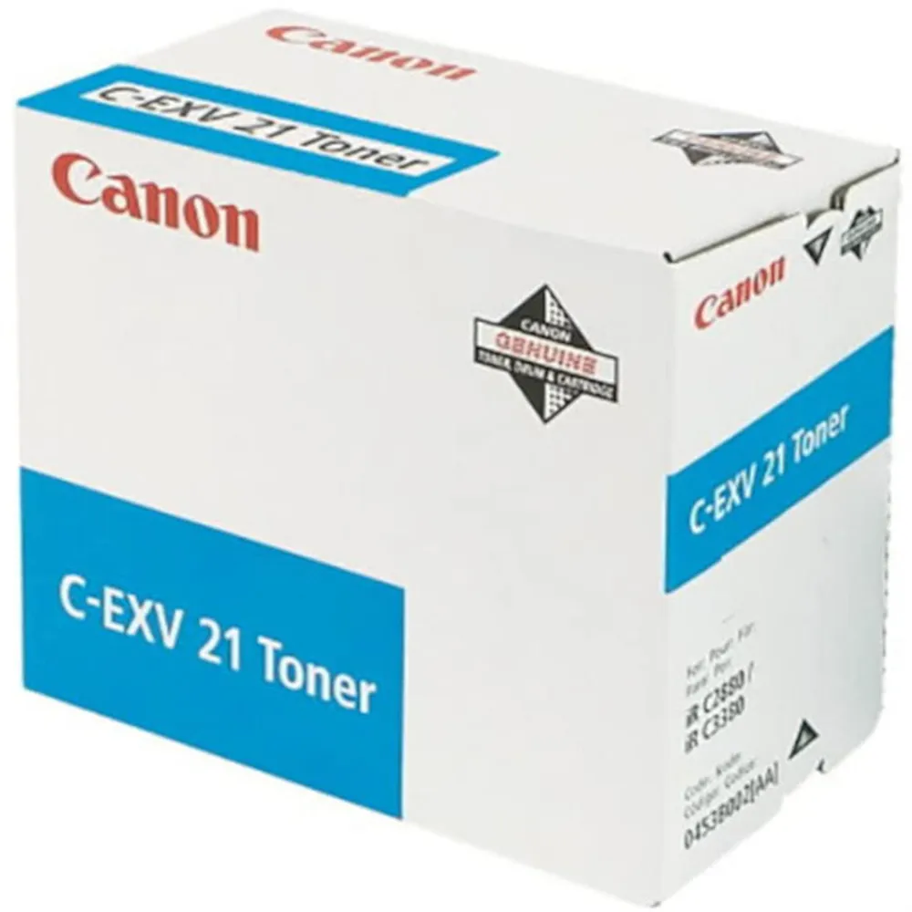 Toner Originale Canon C-EXV21c 0453B002 (Ciano 14000 pagine)