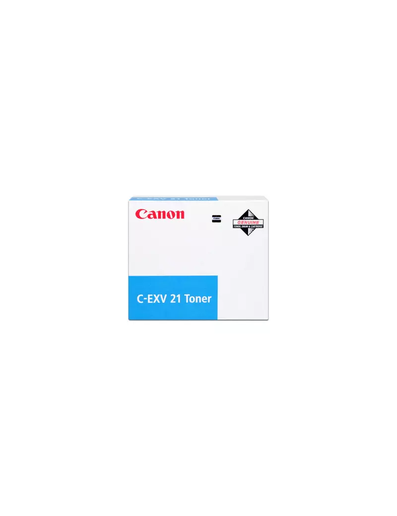 Toner Originale Canon C-EXV21c 0453B002 (Ciano 14000 pagine)