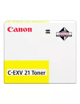 Toner Originale Canon C-EXV21y 0455B002 (Giallo 14000 pagine)