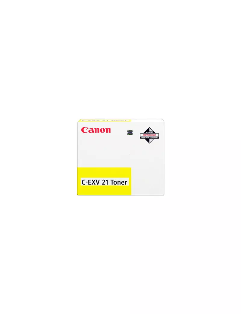 Toner Originale Canon C-EXV21y 0455B002 (Giallo 14000 pagine)