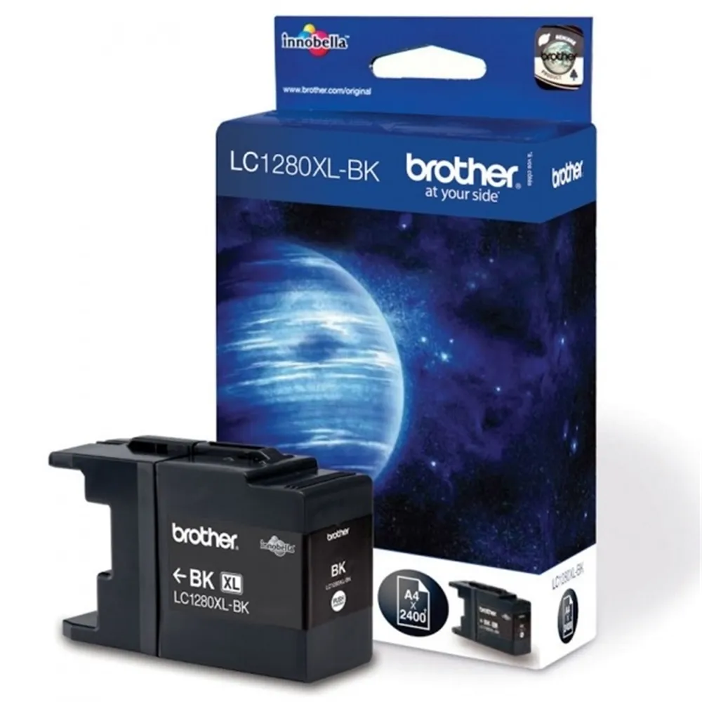 Cartuccia Originale Brother LC-1280XLBK (Nero 2400 pagine)