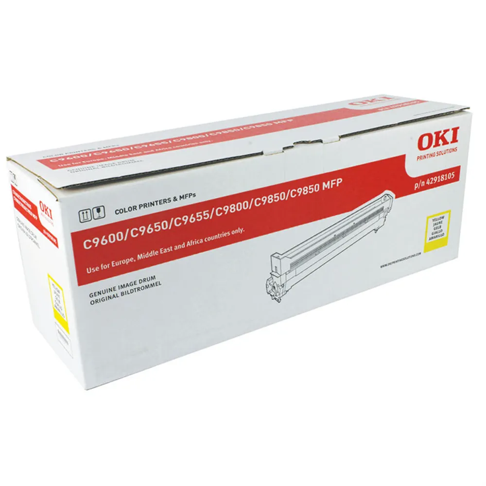 Tamburo Originale Oki 42918105 (Giallo 30000 pagine)