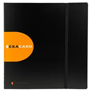 Portabiglietti da Visita Exactive Exacompta - 25x26,5 cm - 75234E (Nero)