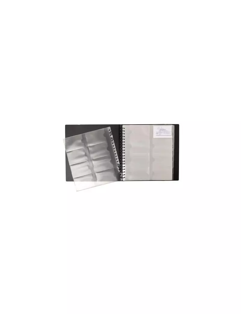 Portabiglietti da Visita Exactive Exacompta - 25x26,5 cm - 75234E (Nero) Portabiglietti da Visita Exactive Exacompta - 25x26,5 cm - 75234E (Nero)