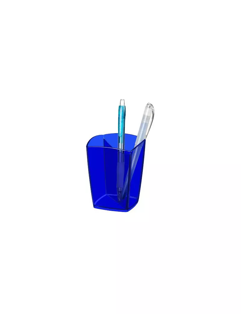 Bicchiere Portapenne Happy 530H CEP - 1005300721 (Blu Elettrico)