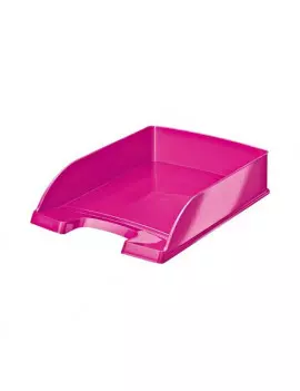 Vaschetta Portacorrispondenza Wow Standard Plus Leitz - 25,5x36x7 cm - 52263023 (Fucsia Perlato)