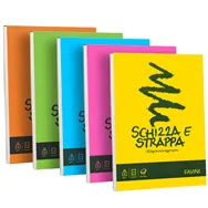 Blocco Schizza e Strappa Favini - A4 - 21x29,7 cm - A200704 (Conf. 5)