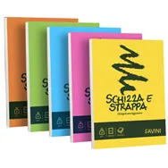 Blocco Schizza e Strappa Favini - A5 - 14,8x21 cm - A200705 (Conf. 5)