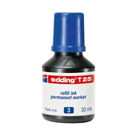 Inchiostro Permanente per Marcatori T25 Edding - 30 ml - E-T25 003 (Blu)