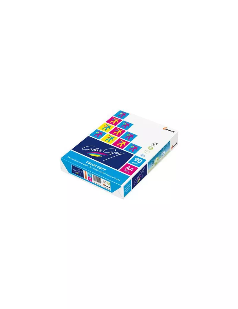 Carta Color Copy Mondi - A3 - 200 g - 6352 (Risma 250) Carta Color Copy Mondi - A3 - 200 g - 6352 (Risma 250)