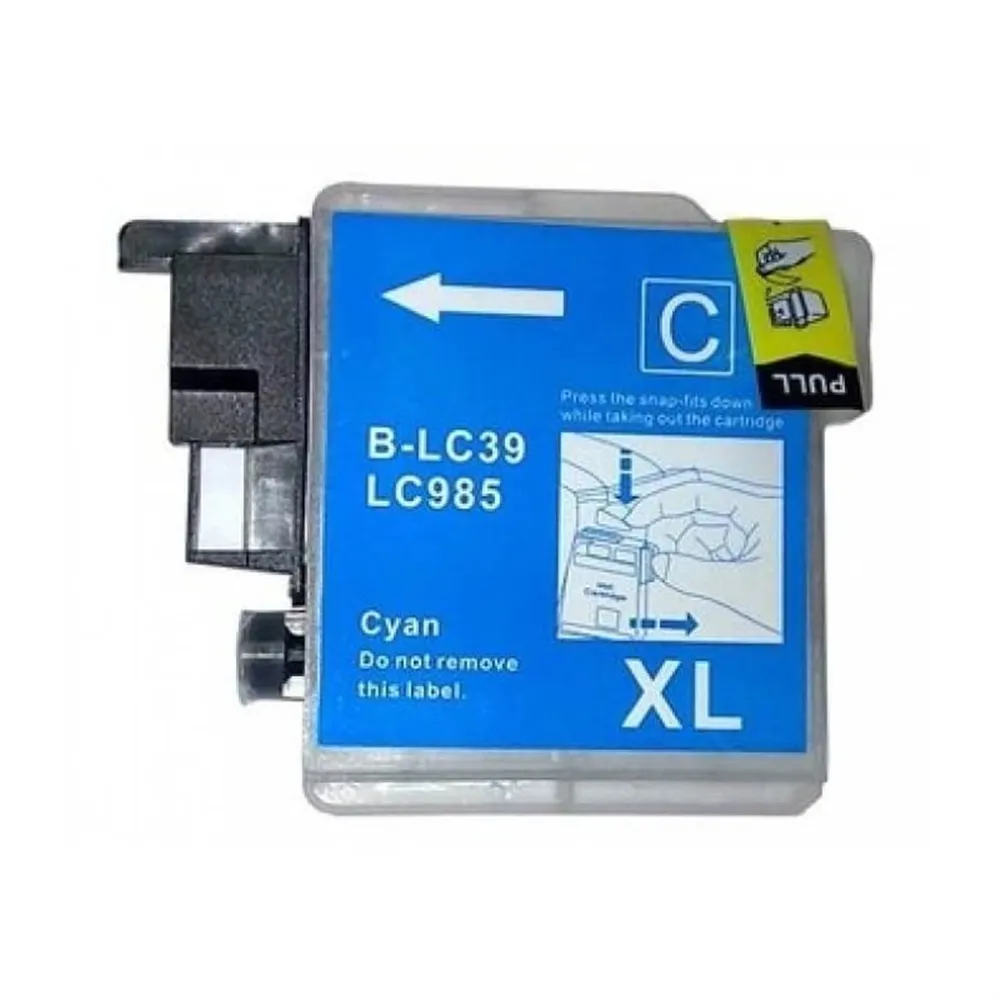 Cartuccia Compatibile Brother LC-985C (Ciano 260 pagine)