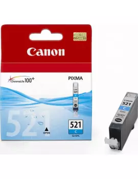 Cartuccia Originale Canon CLI-521C 2934B001 (Ciano)