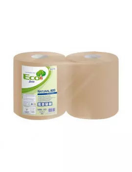 Asciugatutto Eco Natural Lucart - 2 Veli - 800 Strappi (Conf. 2)