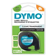 Nastro Originale Dymo S0721530 - 12267 - 12 mm x 4 m - Plastica (Trasparente)