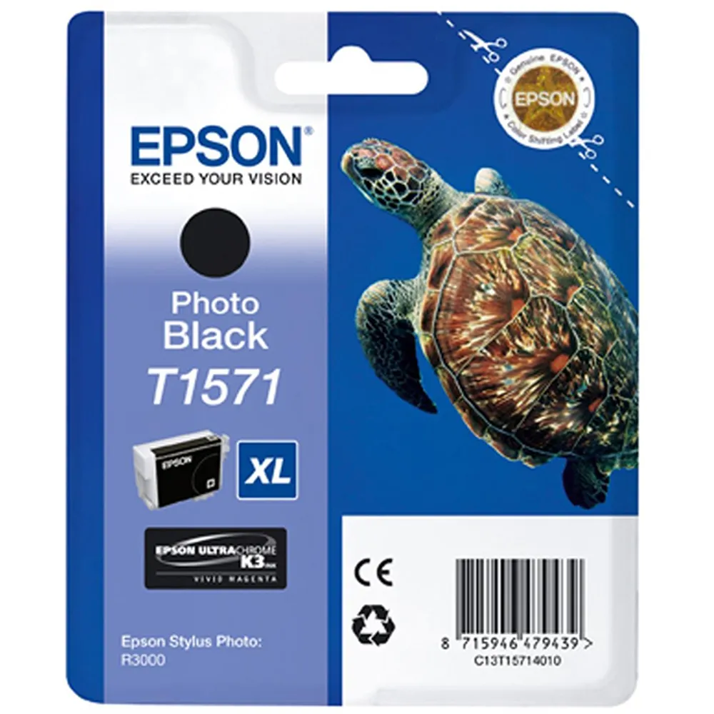 Cartuccia Originale Epson T157140 (Nero Foto)