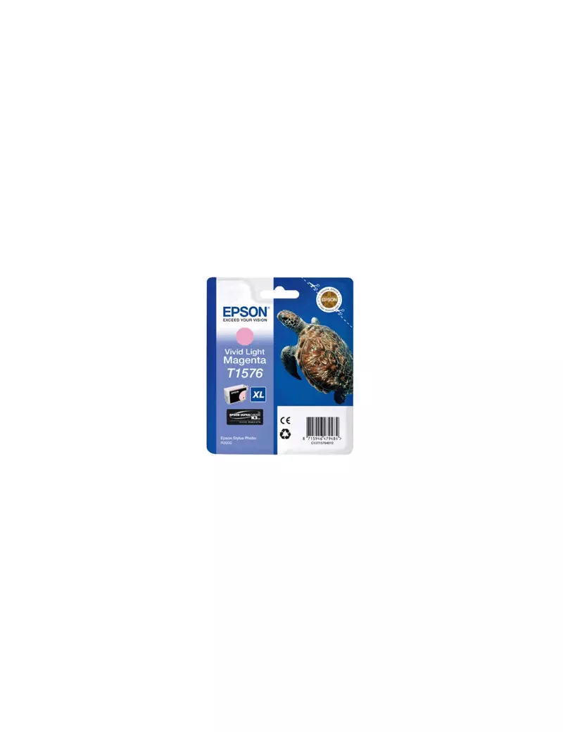 Cartuccia Originale Epson T157640 (Magenta Chiaro) Cartuccia Originale Epson T157640 (Magenta Chiaro)
