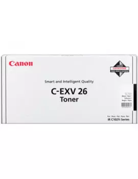 Toner Originale Canon C-EXV26bk 1660B006 (Nero 6000 pagine)