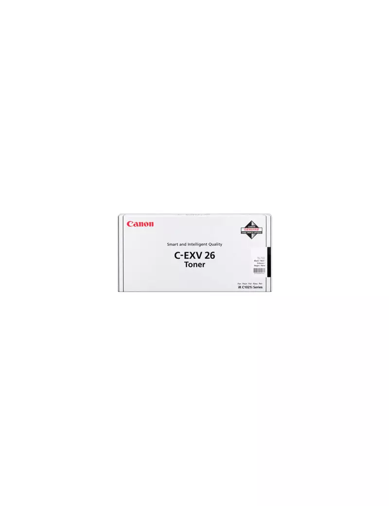 Toner Originale Canon C-EXV26bk 1660B006 (Nero 6000 pagine)