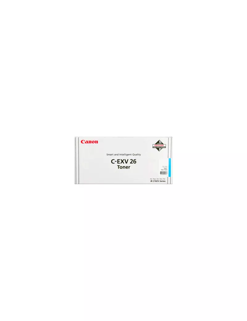 Toner Originale Canon C-EXV26c 1659B006 (Ciano 6000 pagine)