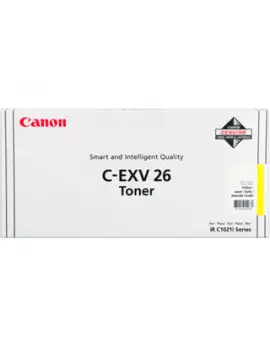 Toner Originale Canon C-EXV26y 1657B006 (Giallo 6000 pagine)