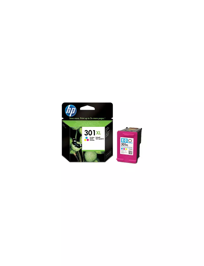 Cartuccia Originale HP CH564E 301XL (Colore 330 pagine) Cartuccia Originale HP CH564E 301XL (Colore 330 pagine)