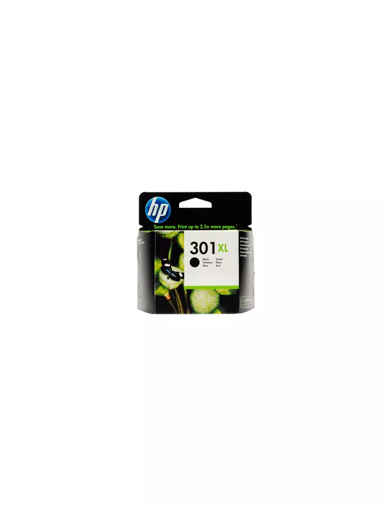 Cartuccia Originale HP CH563E 301XL (Nero 480 pagine) Cartuccia Originale HP CH563E 301XL (Nero 480 pagine)