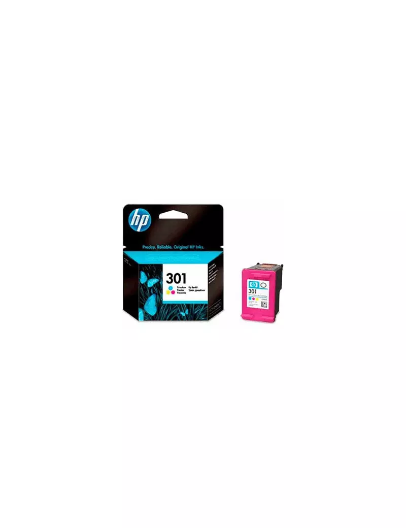 Cartuccia Originale HP CH562E 301 (Colore 165 pagine) Cartuccia Originale HP CH562E 301 (Colore 165 pagine)
