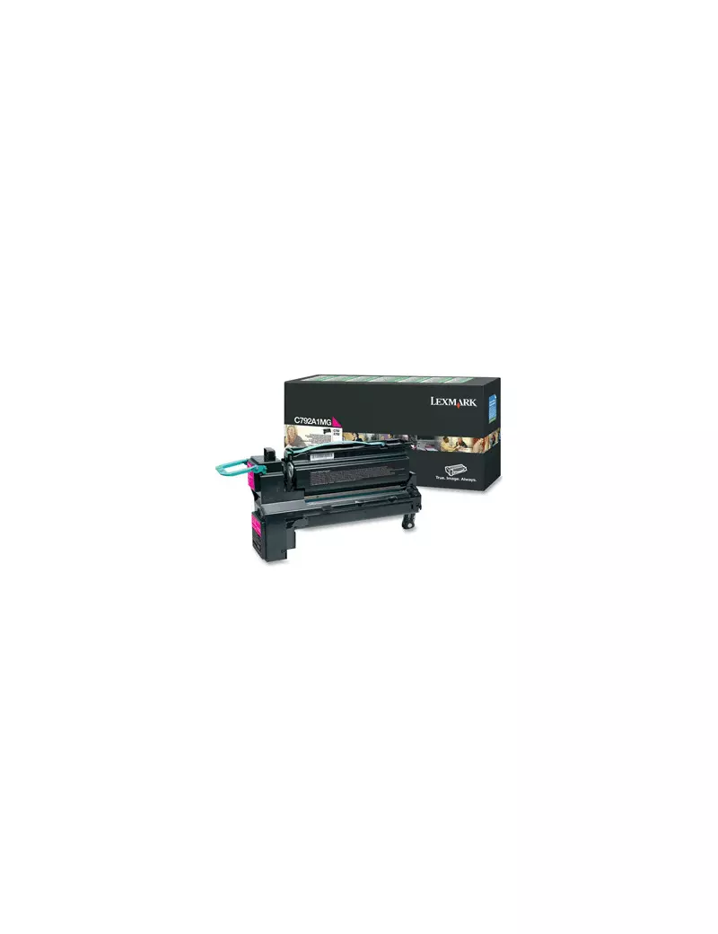 Toner Originale Lexmark C792A1MG (Magenta 6000 pagine) Toner Originale Lexmark C792A1MG (Magenta 6000 pagine)