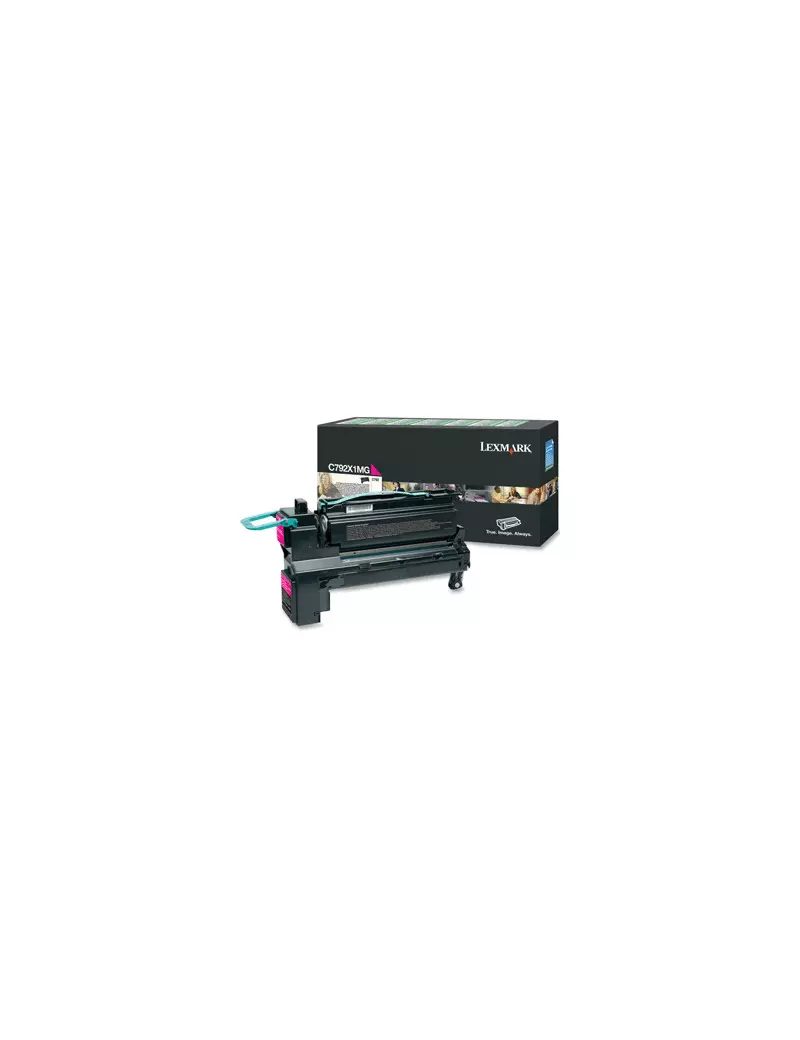 Toner Originale Lexmark C792X1MG (Magenta 20000 pagine) Toner Originale Lexmark C792X1MG (Magenta 20000 pagine)
