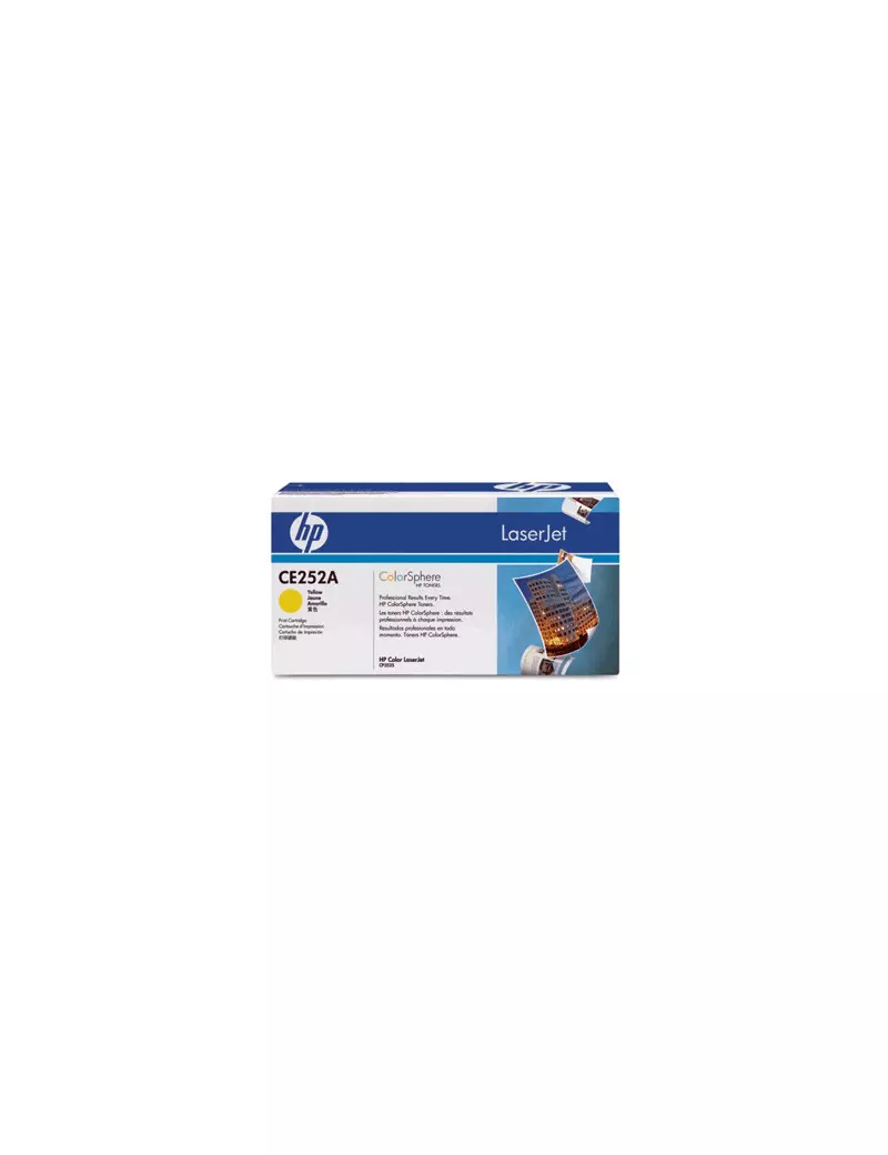 Toner Originale HP CE252A 504A (Giallo 7000 pagine) Toner Originale HP CE252A 504A (Giallo 7000 pagine)