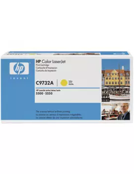 Toner Originale HP C9732A 645A (Giallo 12000 pagine)