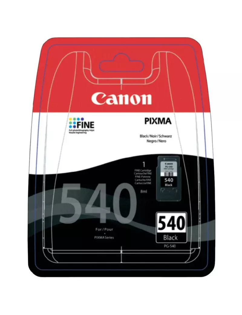 Cartuccia Originale Canon PG-540 5225B005 (Nero 180 pagine) Cartuccia Originale Canon PG-540 5225B005 (Nero 180 pagine)