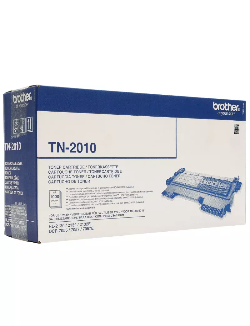 Toner Originale Brother TN-2010 (Nero 1000 pagine)