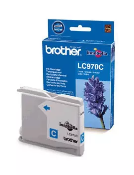 Cartuccia Originale Brother LC-970C (Ciano 300 pagine)